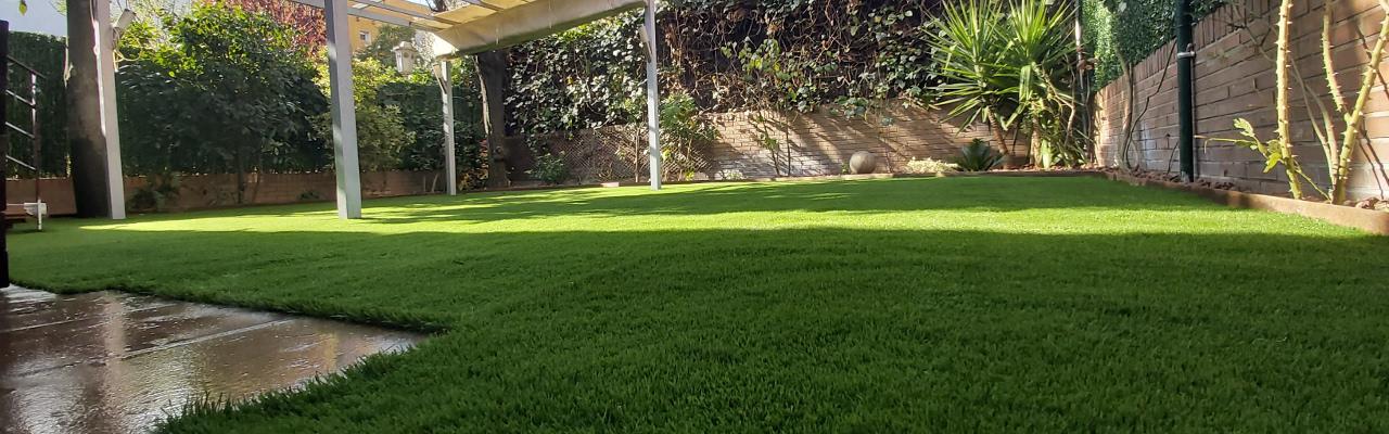 Césped artificial decorativo e interior en Las Rozas