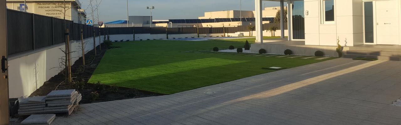 Césped artificial residencial en Las Rozas